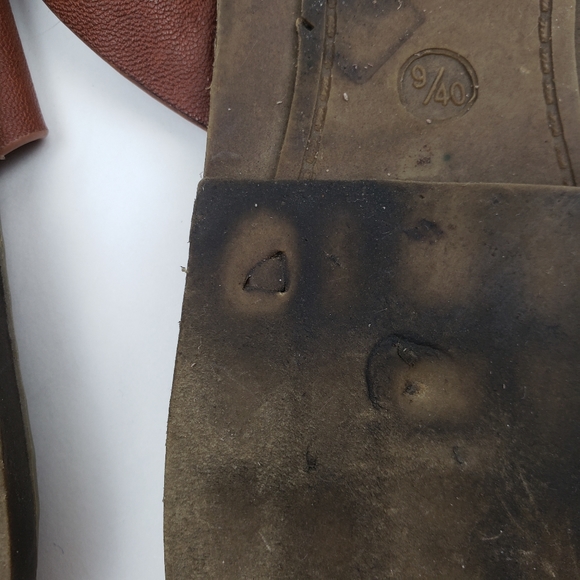 Seven Tan Leather Sandals - Picture 6 of 6